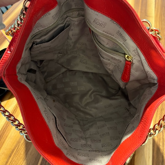 Orange Michael Kors purse - Picture 3 of 5